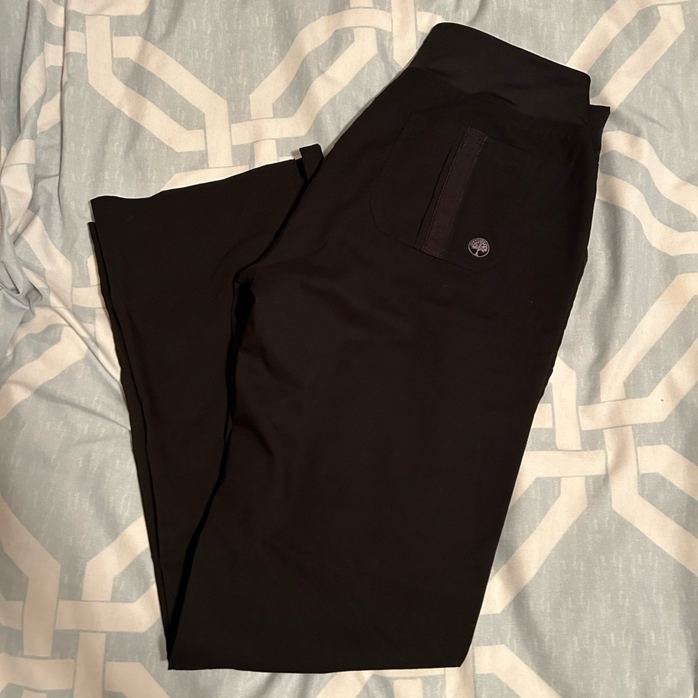 Healing Hands Black Scrub Pants